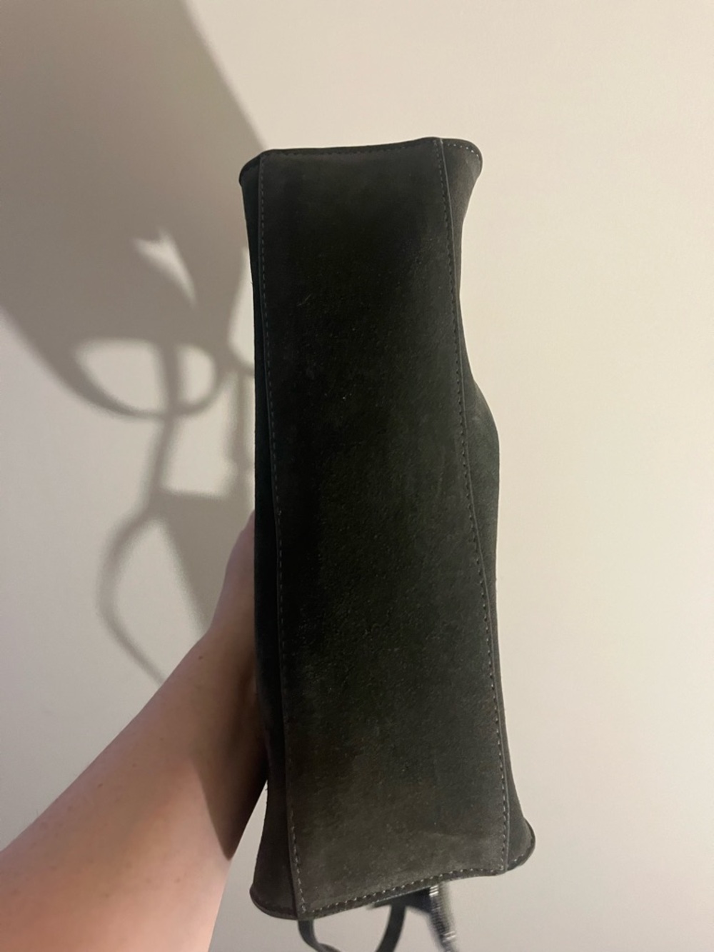 Cos Green Suede Alcove Mini Bag - Picture 5 of 8